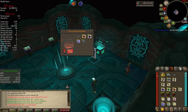 Screenshot of Crystal weapon seed