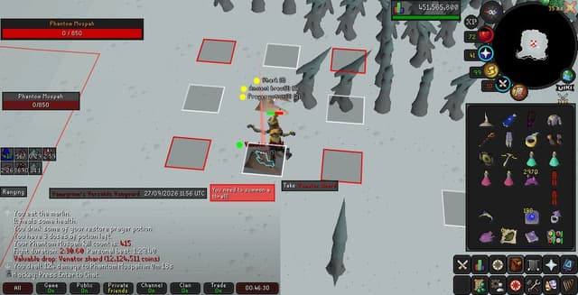 Screenshot of Venator shard