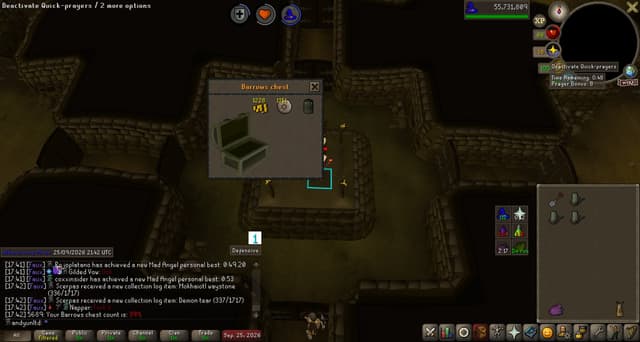 Screenshot of Guthan's platebody