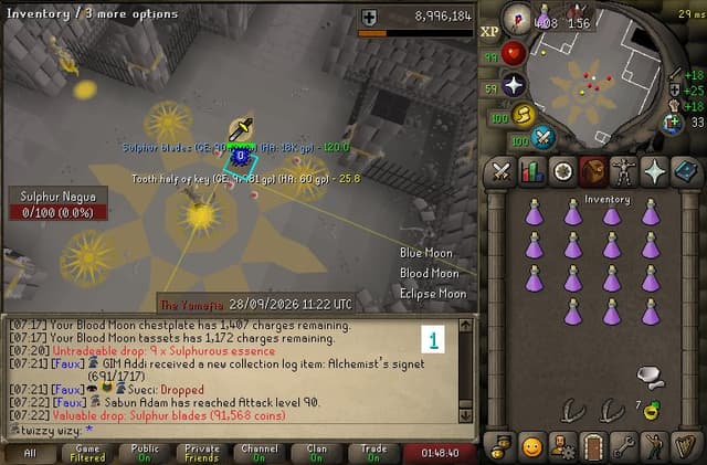 Screenshot of Sulphur blades