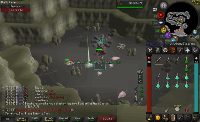 Screenshot of Brine sabre