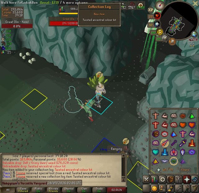 Screenshot of Twisted ancestral colour kit