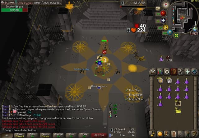 Screenshot of Sulphur blades