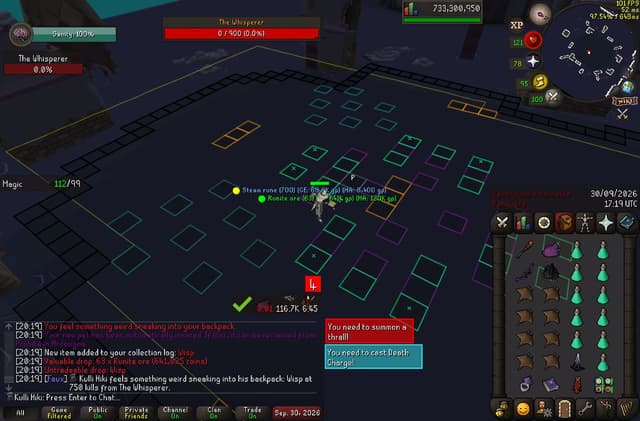 Screenshot of Wisp