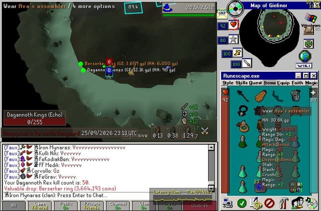 Screenshot of Berserker ring