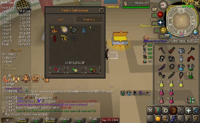 Screenshot of Tonalztics of Ralos (uncharged)