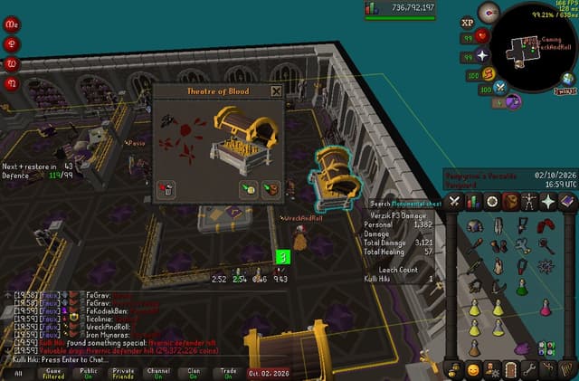 Screenshot of Avernic defender hilt