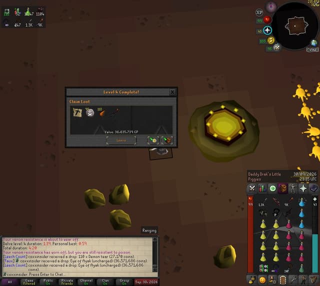 Screenshot of Eye of Ayak (uncharged)