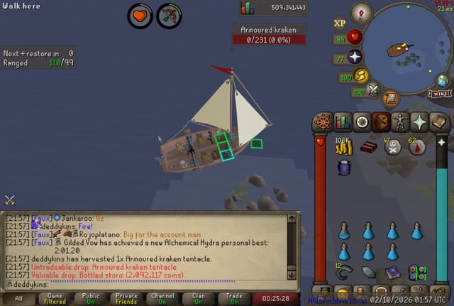 Screenshot of Bottled storm