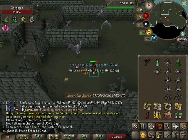 Screenshot of Granite maul