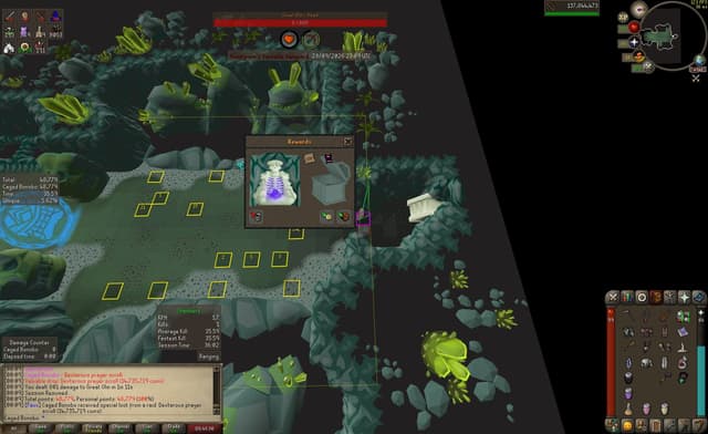 Screenshot of Dexterous prayer scroll