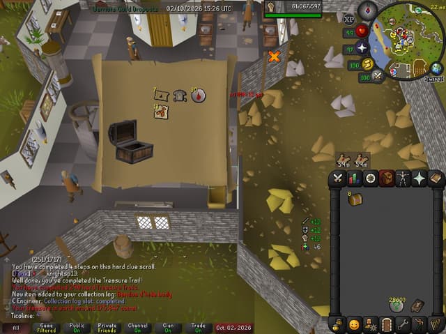 Screenshot of Nardah teleport