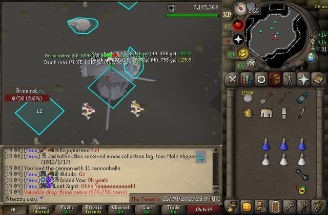 Screenshot of Brine sabre