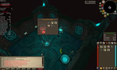 Screenshot of Crystal armour seed