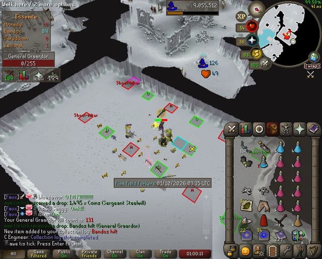 Screenshot of Bandos hilt