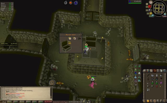 Screenshot of Karil's crossbow