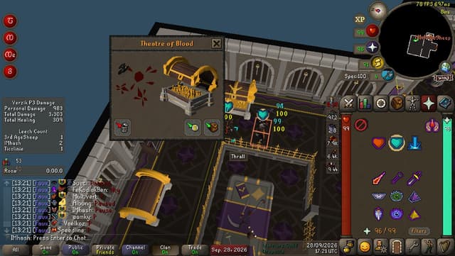 Screenshot of Avernic defender hilt