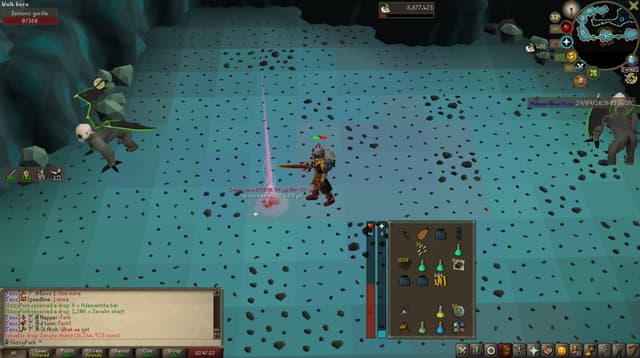 Screenshot of Zenyte shard
