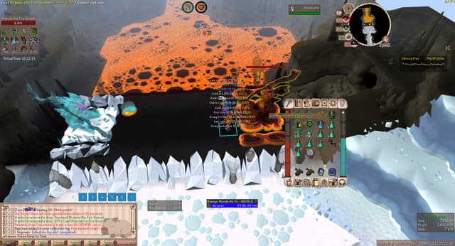 Screenshot of Fire element staff crown