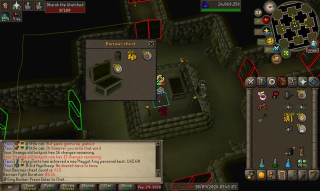 Screenshot of Guthan's platebody
