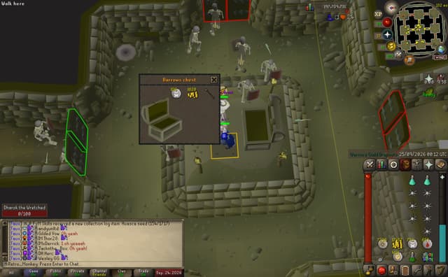 Screenshot of Guthan's warspear