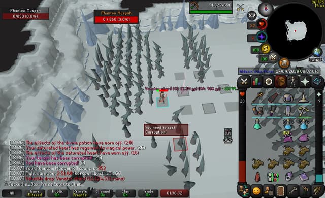 Screenshot of Venator shard