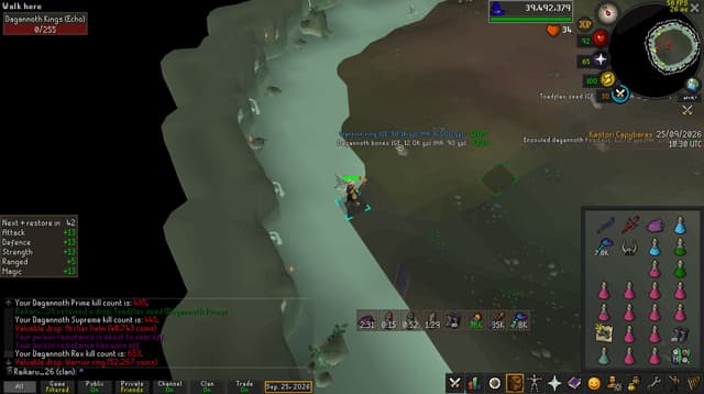 Screenshot of Warrior ring