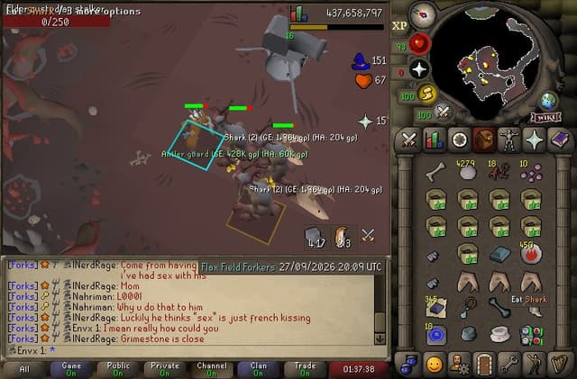 Screenshot of Antler guard