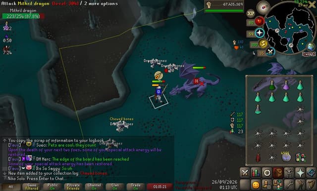Screenshot of Chewed bones