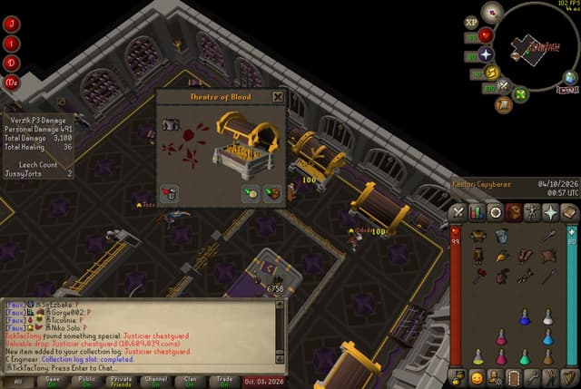 Screenshot of Justiciar chestguard