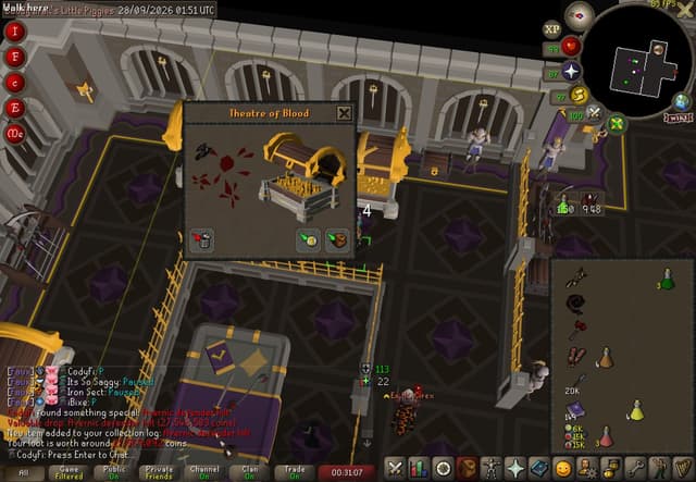 Screenshot of Avernic defender hilt