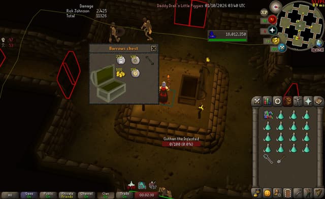 Screenshot of Ahrim's staff