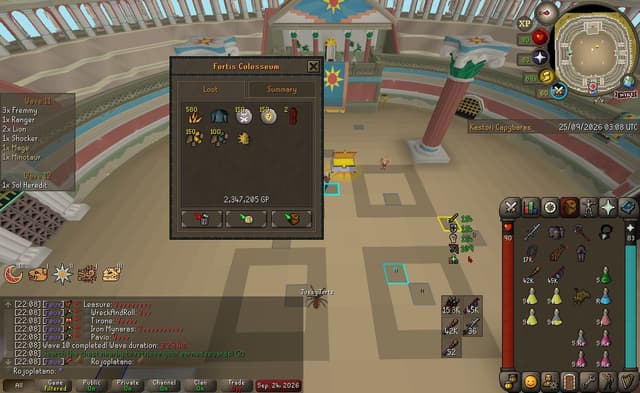 Screenshot of Sunfire fanatic helm