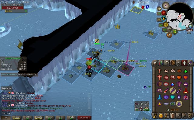 Screenshot of Bandos chestplate