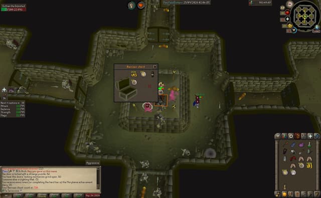 Screenshot of Dharok's platelegs