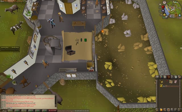 Screenshot of Lunar isle teleport