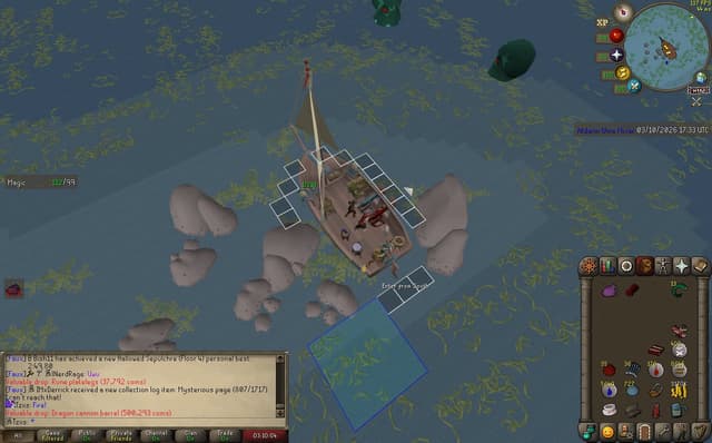 Screenshot of Dragon cannon barrel