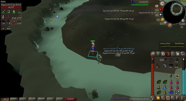 Screenshot of Warrior ring