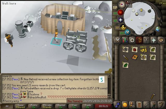 Screenshot of Tome of Fire (empty)