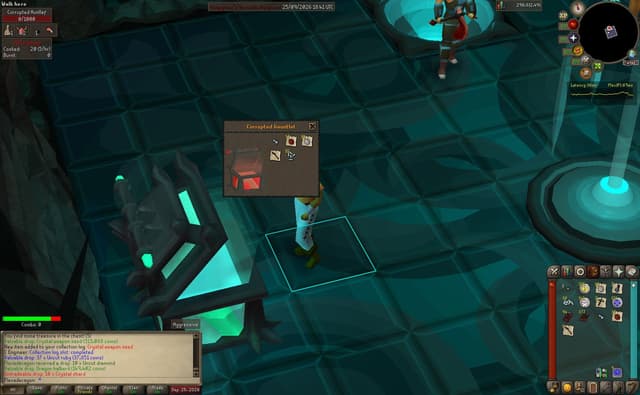 Screenshot of Crystal weapon seed