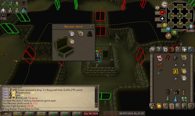 Screenshot of Karil's leatherskirt