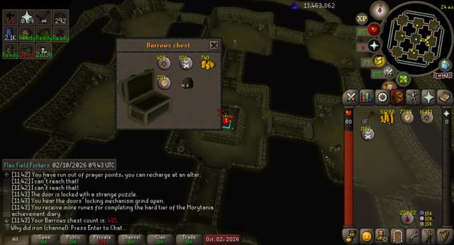 Screenshot of Torag's helm