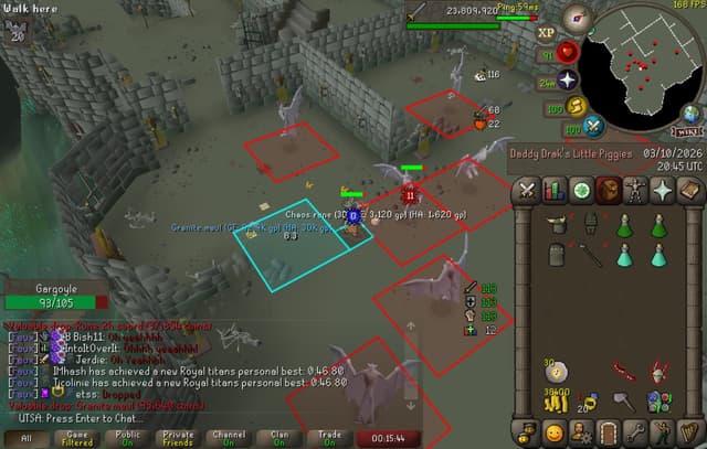 Screenshot of Granite maul