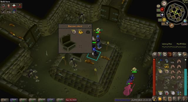 Screenshot of Ahrim's robetop
