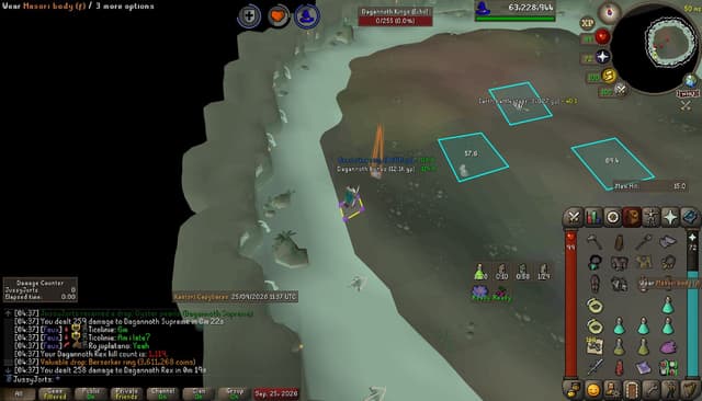 Screenshot of Berserker ring