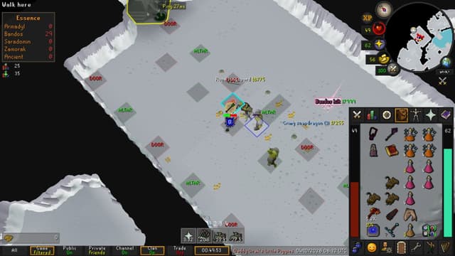 Screenshot of Bandos hilt