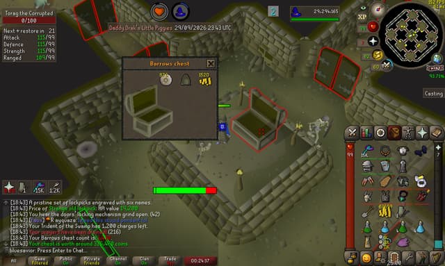 Screenshot of Ahrim's hood