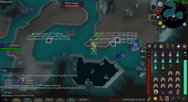 Screenshot of Chewed bones