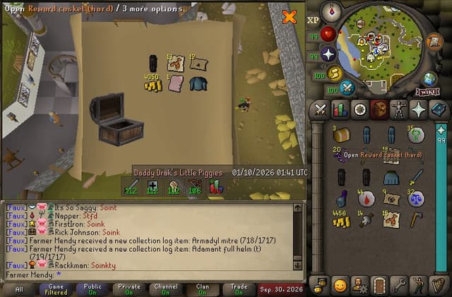 Screenshot of Digsite teleport