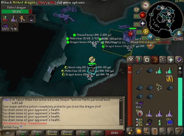 Screenshot of Chewed bones